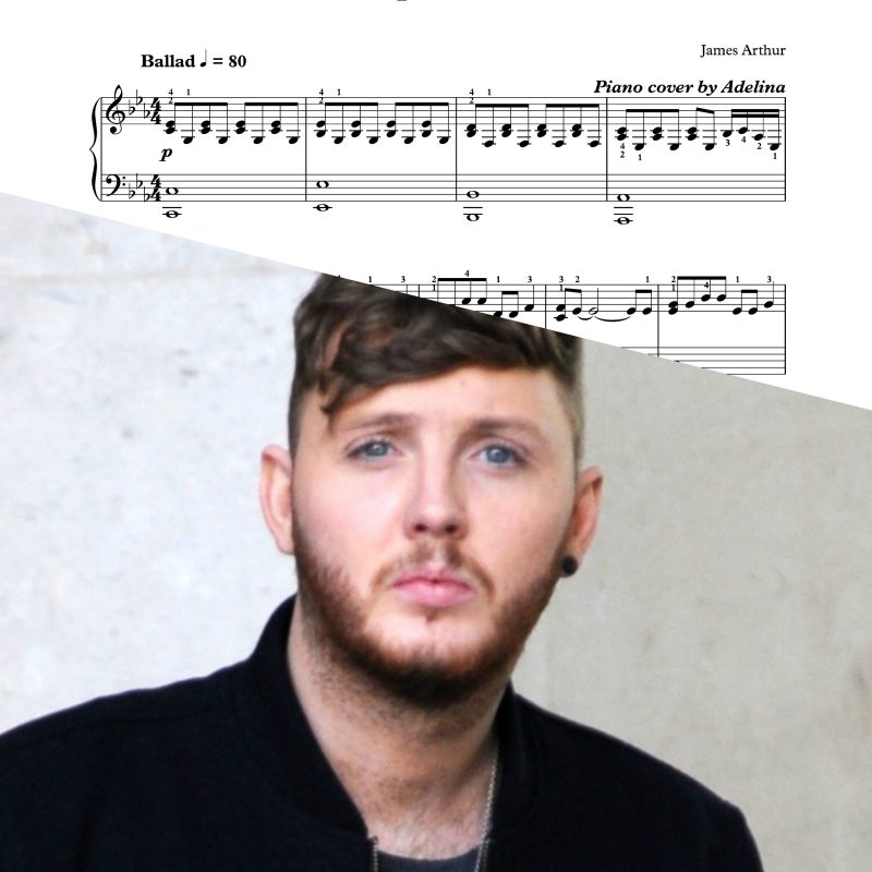 “Impossible” – James Arthur – Piano Sheet Music
