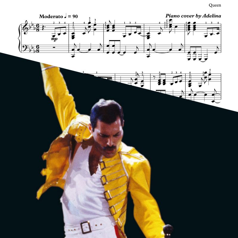 “We are the champions” – Queen – Piano Sheet Music