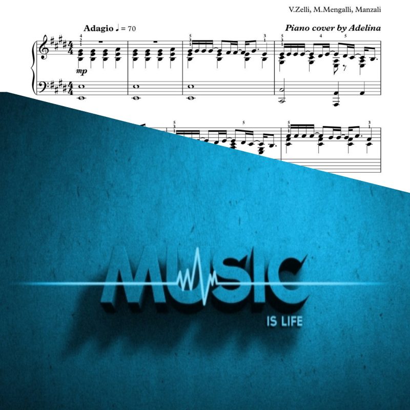 “Vivo Per Lei” – Piano Sheet Music
