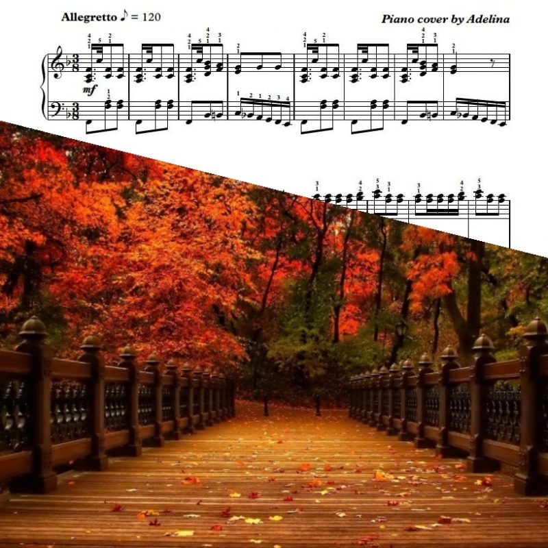 “Autumn” – A.Vivaldi – Piano Sheet Music