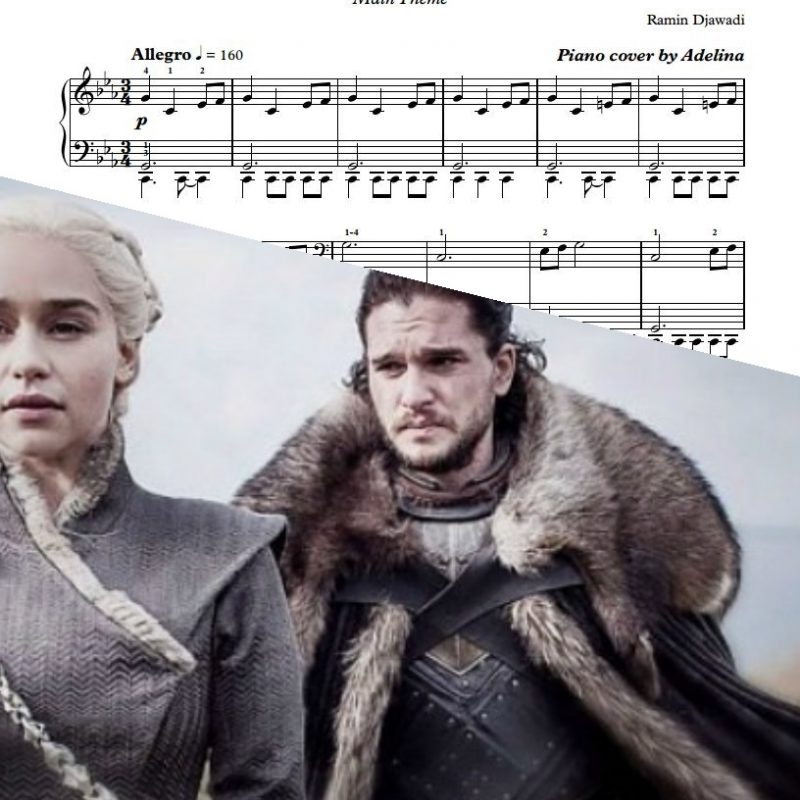 “Game Of Thrones” – Piano Sheet Music