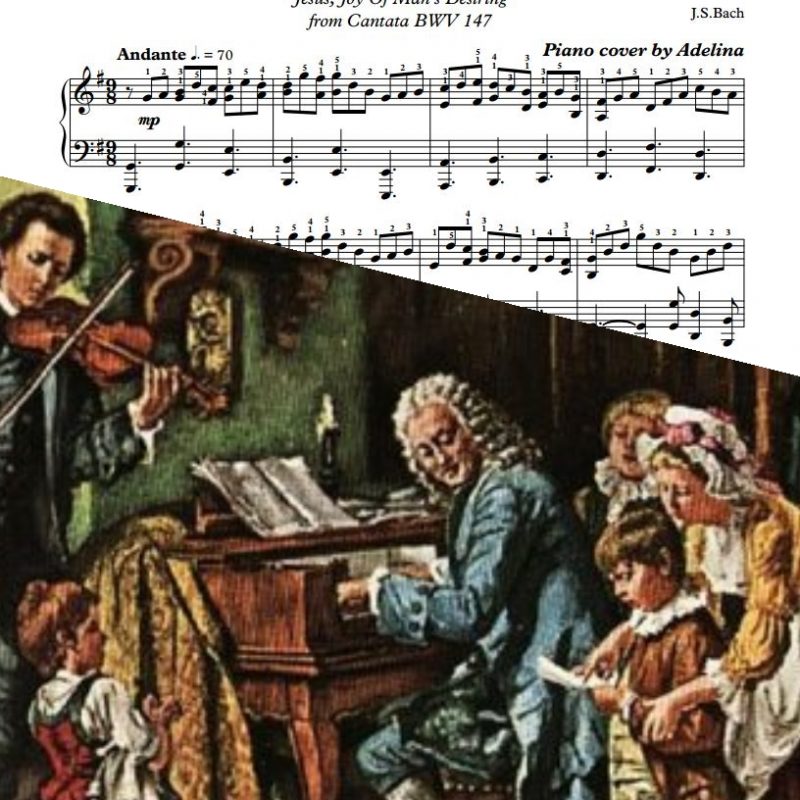 “Chorale” – J.S.Bach – Piano Sheet Music