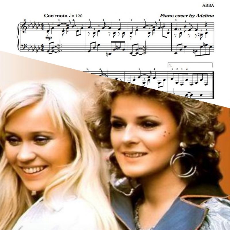 “The Winner Takes It All” – ABBA – Piano Sheet Music