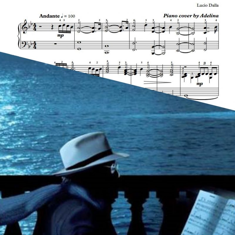 “Caruso” – Lucio Dalla – Piano Sheet Music