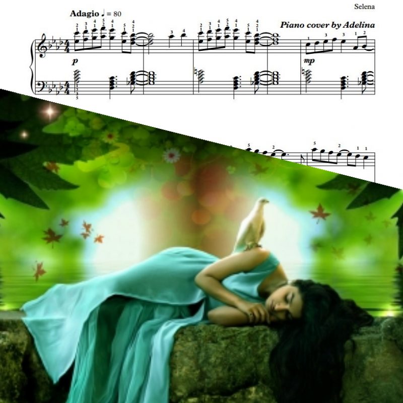 “Dreaming of You” – Selena – Piano Sheet Music