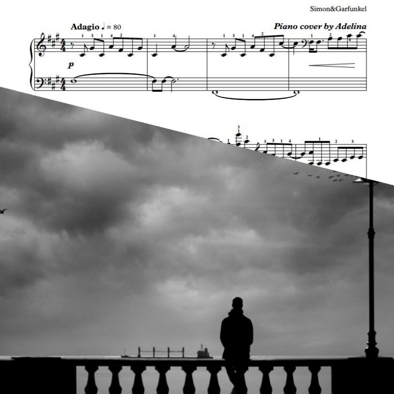 “The Sound of Silence” – Simon&Garfunkel – Piano Sheet Music