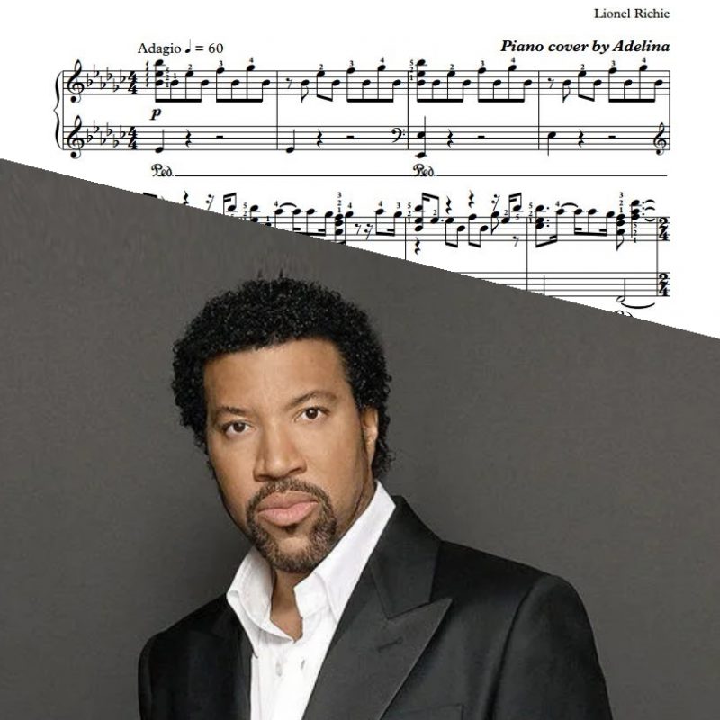 “Lady” – Lionel Richie – Piano Sheet Music
