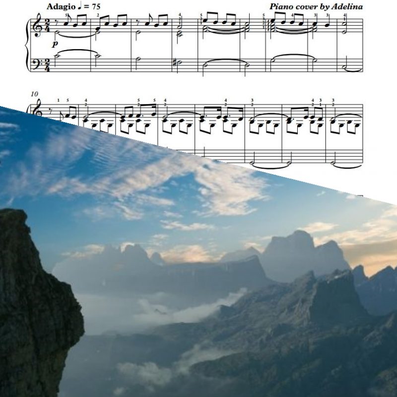 “One Moment In Time” – Whitney Houston – Piano Sheet Music