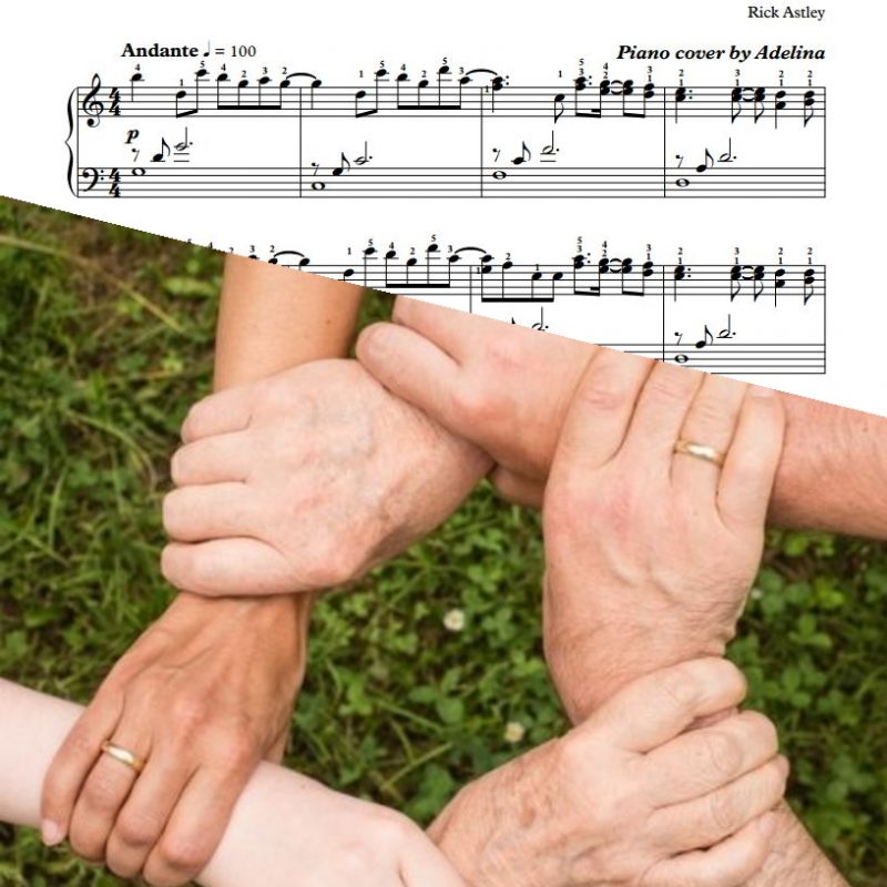 “Cry for Help” – Rick Astley – Piano Sheet Music