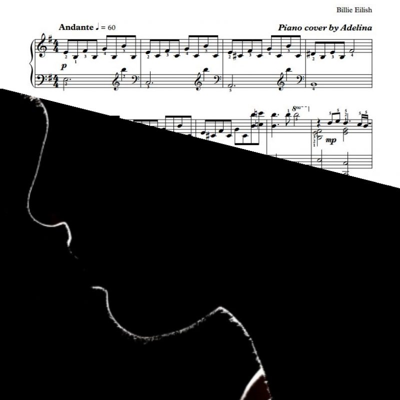 “No Time To Die” – Billie Eilish – Piano Sheet Music