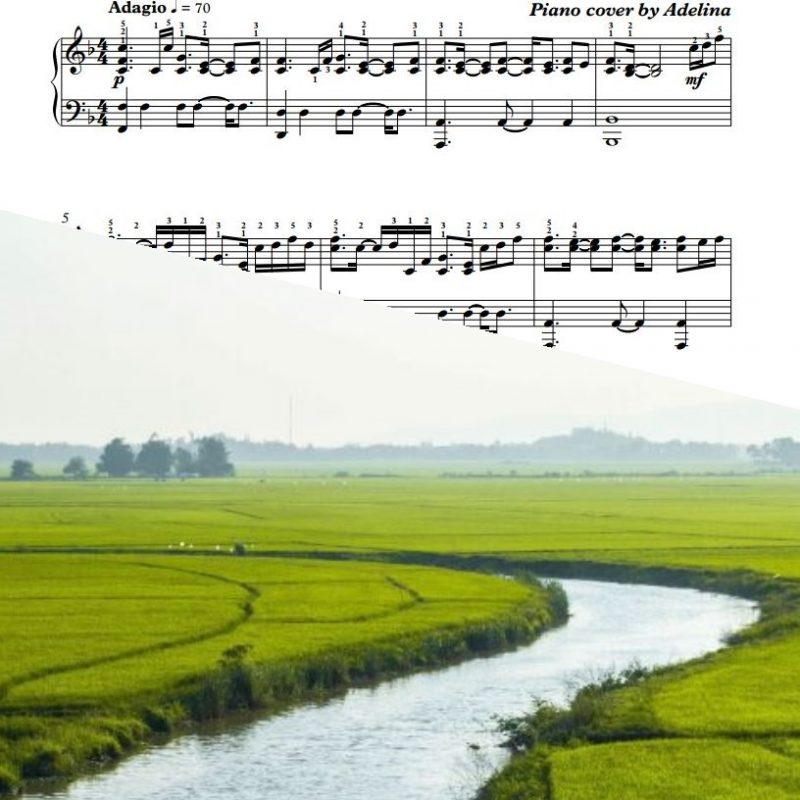 “Easy On Me” – Adele – Piano Sheet Music