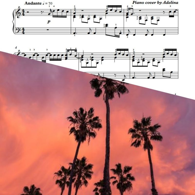 “Always Remember Us This Way” – Lady Gaga – Piano Sheet Music