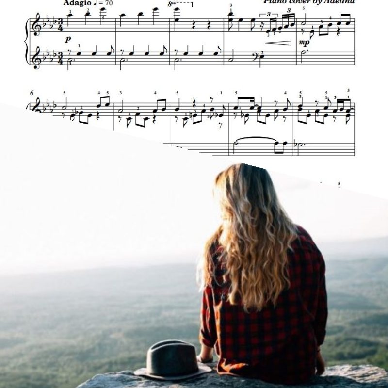 “Three Times A Lady” – Lionel Richie – Piano Sheet Music