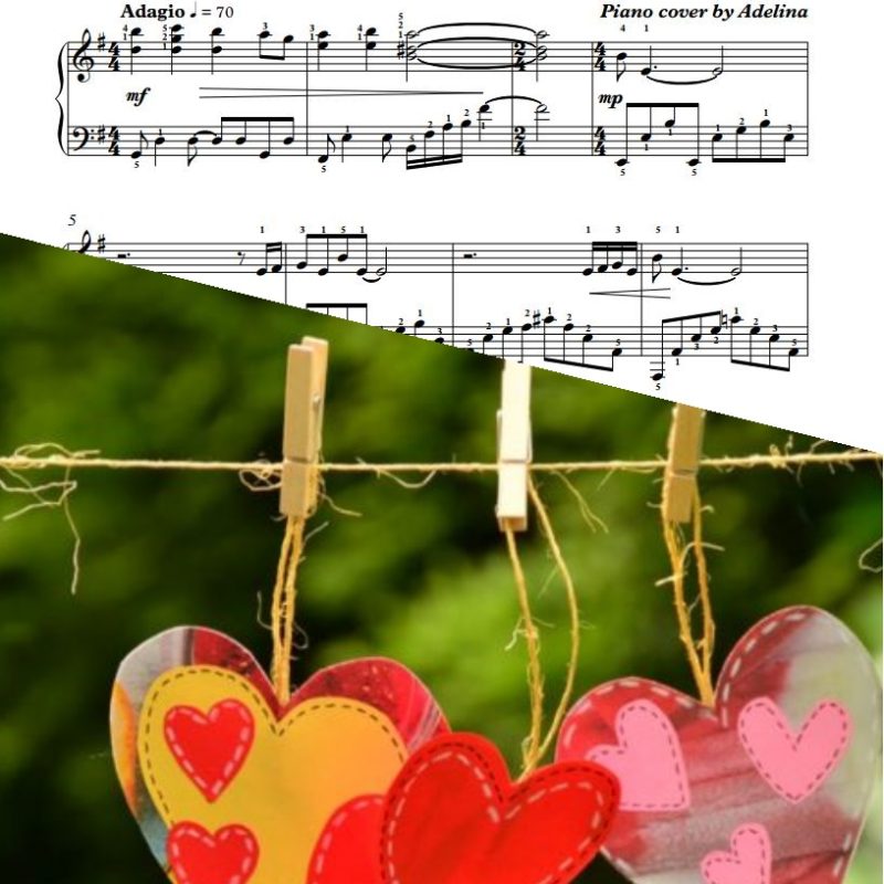 “Feelings” – Morris Albert – Piano Sheet Music
