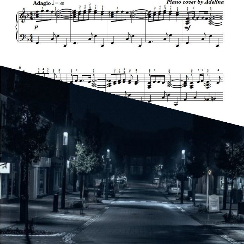 “Strangers In The Night” – Frank Sinatra – Piano Sheet Music