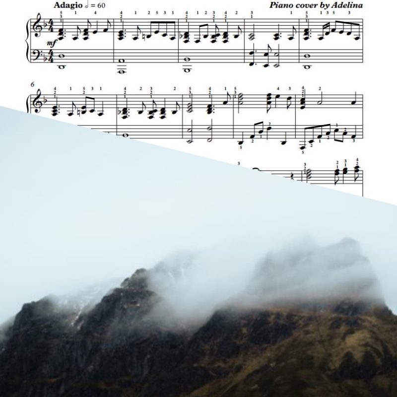“Glory To The Brave” – HammerFall – Piano Sheet Music