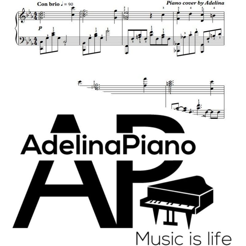 “Take Me There” – DA TI – Piano Sheet Music